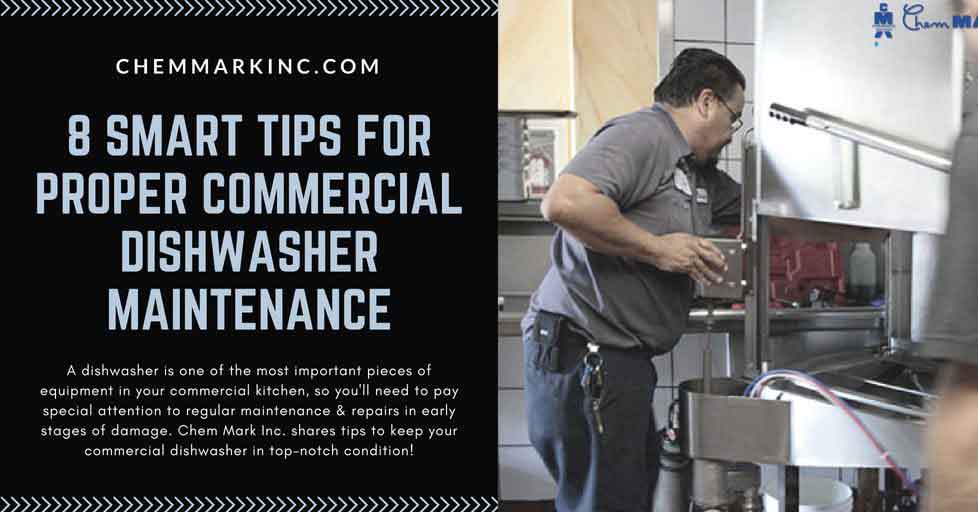 8 Smart Tips for Proper Commercial Dishwasher Maintenance - Featured Image